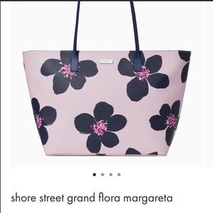 Kate spade large floral tote